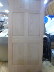Oak 6 Panel Slab Door