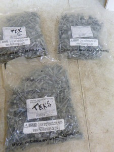 3 Bags of Sheet Metal Screws
