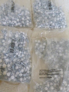 4 Bags of Bright WhiteBrilliant Regal Screws