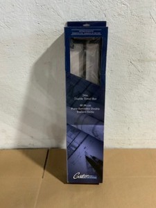 Gatco Elevate 24 in. Double Towel Bar in Matte Black. See Pictures