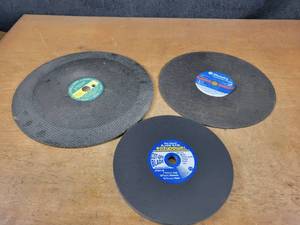 lot 1351 image: (7) New 12 Metal Chop Saw Blades - 12 x 332 x 1  16 x 18 x 1 & 18 x 38 x 1