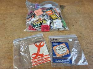 lot 1168 image: Large Collection of Advertising Matchbooks  (2) Oversize Matchbooks