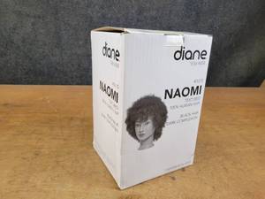 lot 1373 image: New in Box Diane by FROMM Mannequin Head - 100% Human Hair - Black Hair and Dark Complexion - Model D315