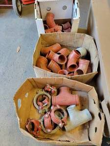 lot 1397 image: Large Lot of Victaulic Fittings - 2 & 3 - NO SHIPPING