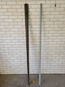 lot 1398 image: Lot of 12 and 34 Threaded Rod - NO SHIPPING