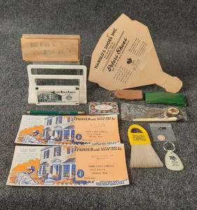 lot 1143 image: Lot of Vintage Local Advertising Pieces (Mankato & Eagle Lake)