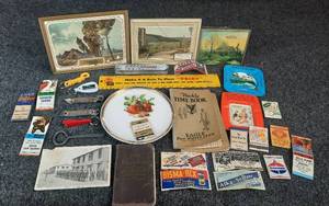 lot 1145 image: Lot of Vintage Advertising Pieces