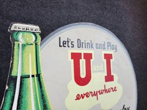 lot 1101 image: Vintage U and I Display Ad - Measures 18 W x 23-34 H