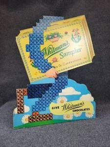 lot 1112 image: 1949 Whitmans Sampler Advertisement - Measures 25-14 W x 32-12 H