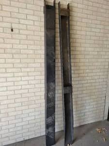 lot 1009 image: New Pair of 84 Forklift Fork Extensions - Inside Dimensions 6 x 2-12 - NO SHIPPING