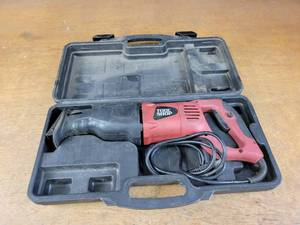 lot 1075 image: Tool Shop Reciprocating Saw in Case - Tested and Works