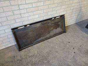 lot 1045 image: NEW Skidloader Blank Plate - 14 Steel - Unpainted - NO SHIPPING