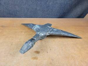 lot 1089 image: Hand Crafted Vintage Copper Duck Barn Cupola Topper