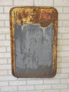 lot 1090 image: Vintage Metal Pepsi Chalkboard Sign - Overall about 29-12 x 19-12