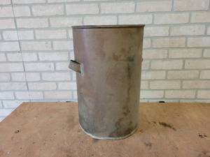 lot 1224 image: Antique 9 Gallon Copper Boiler - About 19 Tall x 12 Diameter - From Veiths Bakery in St. Peter, MN - NO SHIPPING