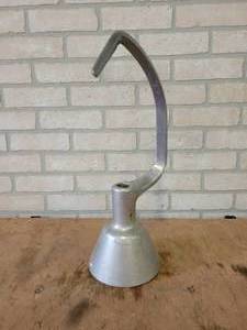 lot 1231 image: HOBART Model M-40-E 40qt Mixer Dough Hook - From Veiths Bakery in St. Peter, MN