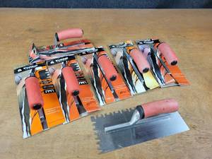 lot 1279 image: (7) DTA Tools Tiger Trowels - 11 x 4.5
