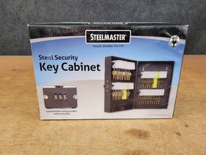 lot 1319 image: Steelmaster Combination Lock Key Cabinet