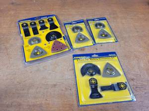 lot 1325 image: Lot of New Multi-Tool Attachments