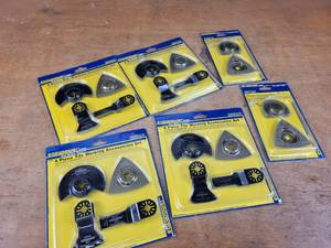 lot 1332 image: Lot of New Multi-Tool Attachments