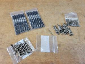 lot 1338 image: (14) New 38 Brad Point Drill Bits, (60) New 18 HS Drill Bits and (20) New 532 HS Drill Bits