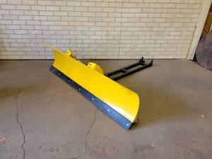 lot 1014 image: ATV Snowplow Moose Plow 60 x 16 x 55 Long - NO SHIPPING