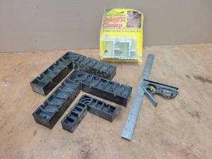 lot 34 image: Rockler Clamp-It Assembly Squares, JointR Clamp and Square