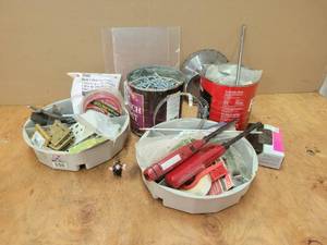 lot 38 image: Large Lot of Hardware and More - NO SHIPPING
