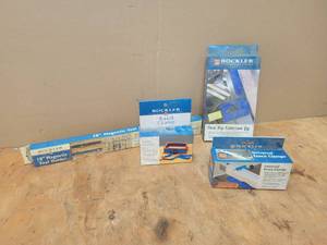 lot 40 image: Rockler Band Clamp, Rockler Universal Fence Clamps, Rockler Thin Rip Table Saw Jig and Rockler 18 Magnetic Tool Holder