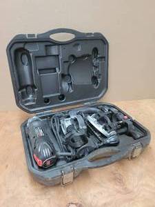 lot 47 image: Craftsman Rotary  Trim Cutter - Model 183.17252 - Includes Case and Accessories - Tested and Works