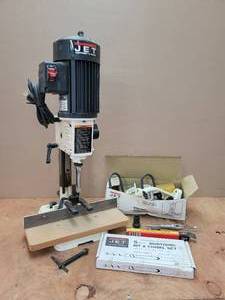 lot 52 image: JET Benchtop Mortise Machine - Model JBM-5 - Tested and Works - NO SHIPPING