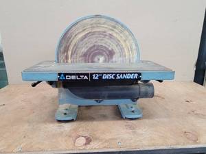 lot 86 image: DELTA 12 Disc Sander - Model 31-120 - Tested and Works - NO SHIPPING