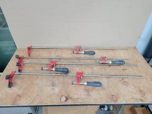 lot 88 image: (4) JET 36 Double Header Clamps w Sumogrip Handles - Part No. 53636 - NO SHIPPING