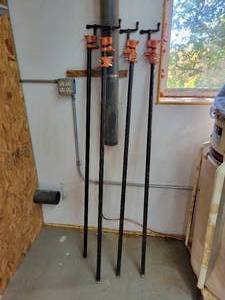 lot 96 image: (4) 54 Bar Clamps - NO SHIPPING