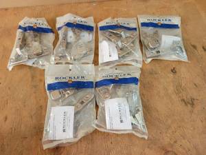 lot 124 image: New (6) Packages of 2 Rockler 100 Degree Clip hinges 12