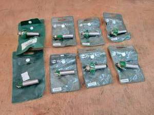 lot 133 image: Lot of (8) Wood River 12 Shank Router Bits