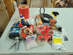 lot 136 image: Large Lot of Misc. Supplies - NO SHIPPING