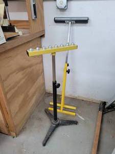 lot 144 image: Lot of (2) Material Rollers - NO SHIPPING