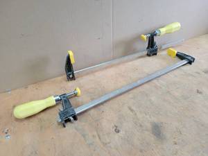 lot 165 image: (2) Columbian 18 Sumo-Grip Bar Clamps - Part No. 42818