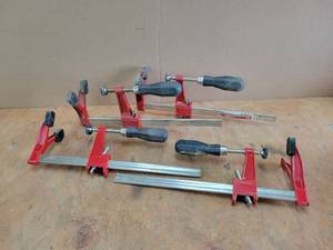 lot 168 image: (4) JET 12 Double Header Bar Clamps - Part No. 53612