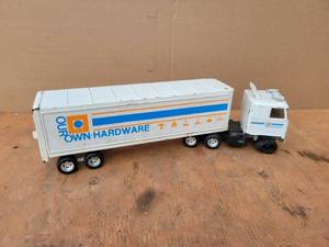 lot 204 image: Our Own Hardware Semi Truck - About 19 Long