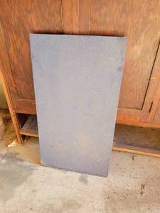 lot 264 image: Slab of Slate - Heavy - About 35 x 19 x 1-18 - NO SHIPPING