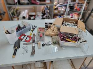 lot 286 image: Lot of Hand Tools, Surgetrap, Extension Cords and More - NO SHIPPING