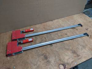 lot 100 image: (2) BESSEY 24 Bar Clamps - Model K3.524 - NO SHIPPING