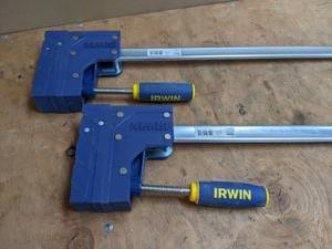 lot 107 image: (2) IRWIN 48 Parallel Jaw Clamps - Part No. 2026502