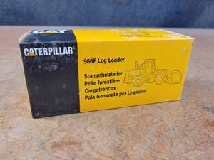 lot 2667 image: Caterpillar 966F Wheeled Log Carrier Diecast Model - 150 Scale - NZG Model 376