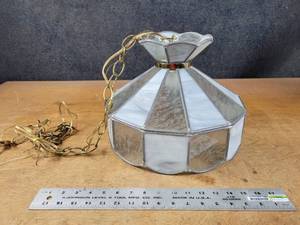 Stained Glass Hanging Light