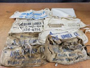 Assorted Vintage Nail Pouches - New Ulm, MN, Madelia, MN and Hutchinson, MN