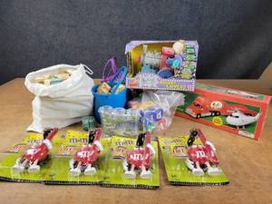 Coca-Cola Semi, Wood Blocks, Rugrats Toy, M&Ms toys and More