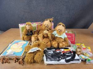 Collection of ALF Dolls, Board Games, train Set and More